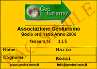 Iscrizione Associazione Geoturismo